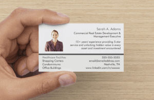Business Cards for Your Next Networking Event front side