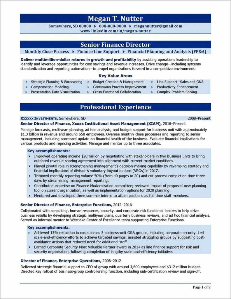 professional resume services ottawa