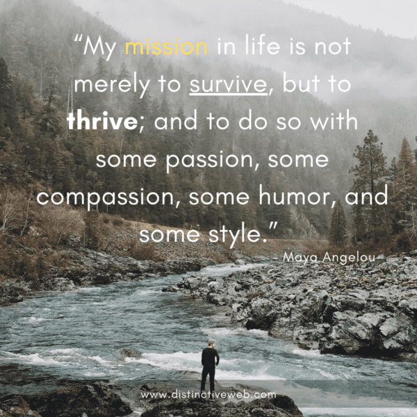 My Mission in Life Maya Angelou quote