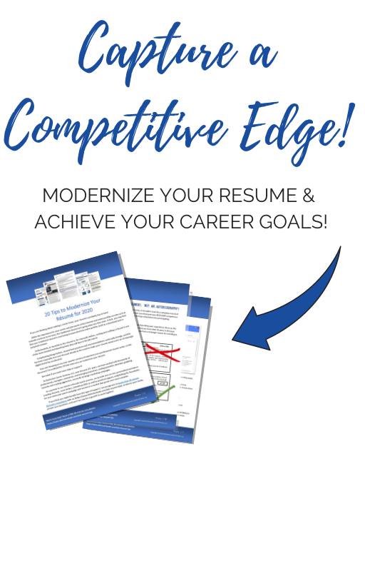 Modernize Your Resume Free Ebook