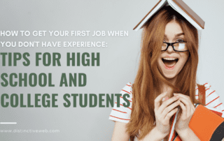 how to get your first job