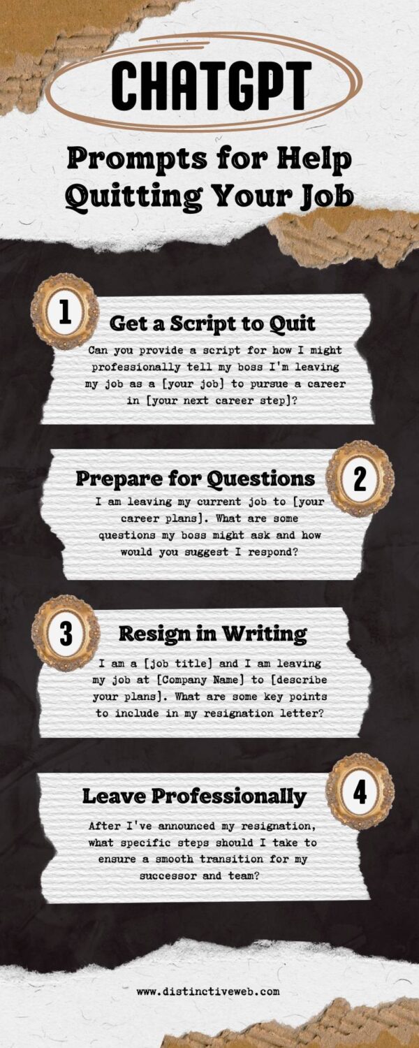 ChatGPT Scripts to Help You Resign From Your Job