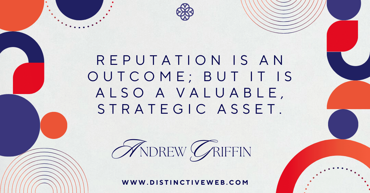 Online Reputation Management Quote Andrew Griffin
