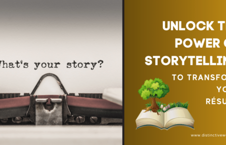 storytelling in your resume